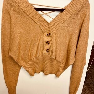 Zaful Women's Warm Beige Turtleneck Sweater